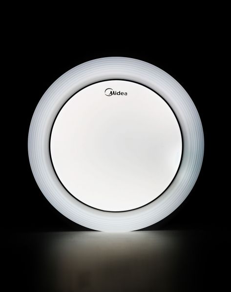 美的Midea照明設(shè)備專(zhuān)場(chǎng)三基色護(hù)眼吸頂小燈22W環(huán)影銀邊 含光源-唯品會(huì)